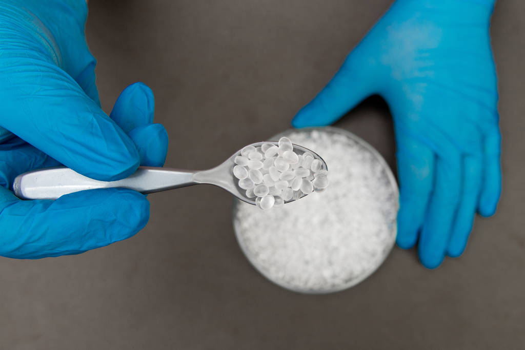 Small NMR for measuring the isotacticity of polypropylene.